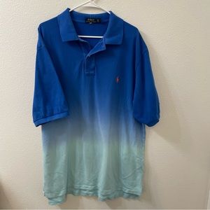 Polo Ralph Lauren ombré polo blue XLT